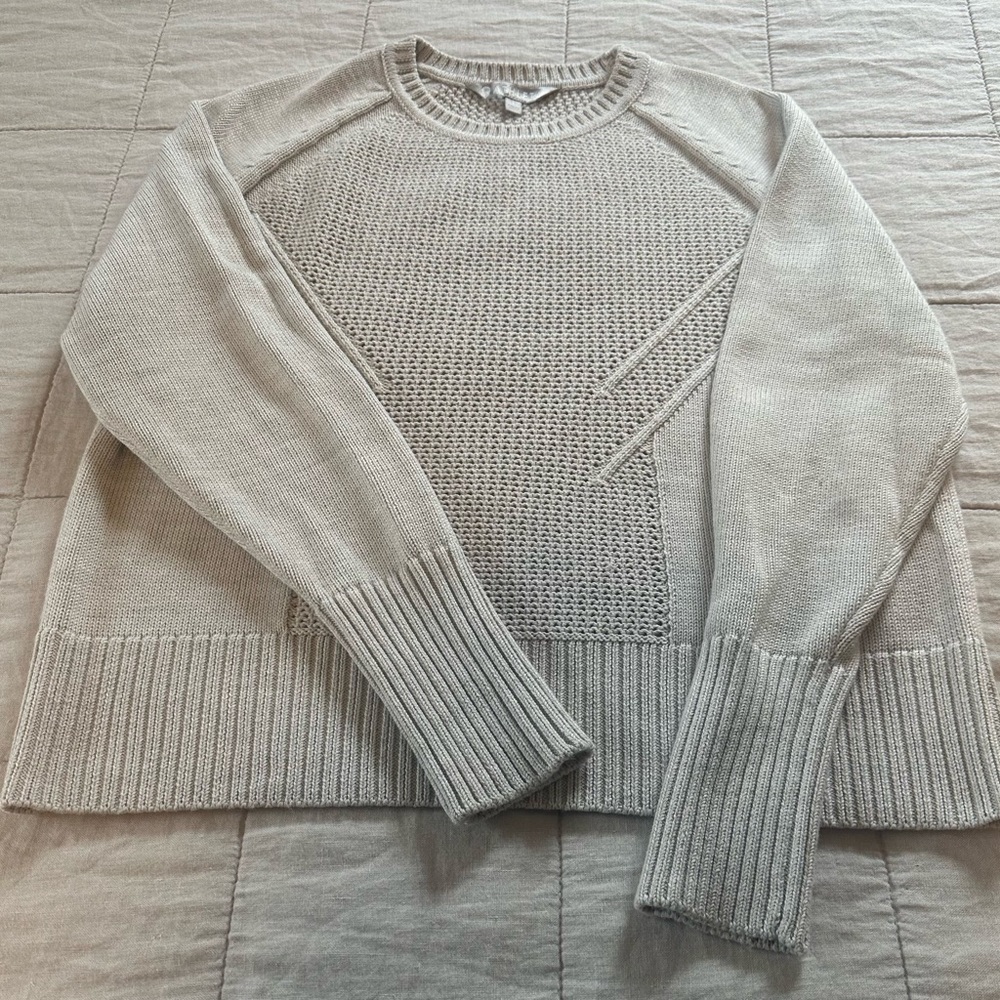 Athleta Merino Wool Blend Sweater Size S